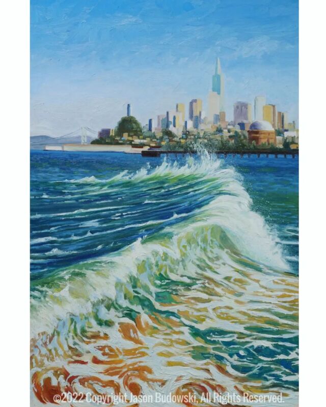 The Gold Coast.  Oil on panel.  24 inches tall.  Going to a group in Berkeley.  This is something a bit new. Vertical and more representational.
.
.
.
.
.
#oil #oilpainting #paintingoftheday #sfartist #painting #fineart #realism #expressionism #pacific #surf #oceanart #surfart #galleryart #draw #sketch #contemporarypainter #art #visualart #instagood #instaartist #arte #waveart #wavepainting #drawing #budowski #bayareaartschool #bayareaartist #oceanart #sanfrancisco